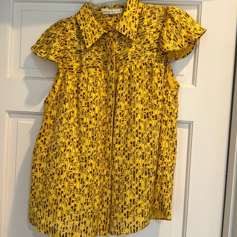 Alice & Olivia blouse, size M